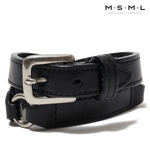 MSML エムエスエムエル SWITCHING LEATHER BRACELET 2 メンズ ブレスレット 送料無料