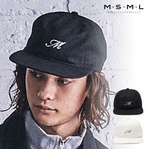 60％OFF SALE セール MSML エムエスエムエル M LOGO CAP メンズ キャップ msml atfcap