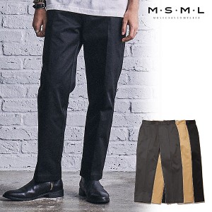 SALE セール MSML エムエスエムエル TWILL WORK PANTS メンズ パンツ 送料無料 msml atfpts