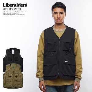 30％OFF SALE セール Liberaiders リベレイダース UTILITY VEST メンズ ベスト アウトドア 送料無料 ストリート atfjkt