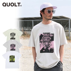 30％OFF SALE セール QUOLT クオルト HOPE TEE メンズ Tシャツストリート atftps