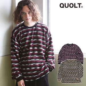 QUOLT クオルト GOGH KNIT メンズ ニット 送料無料  atftps