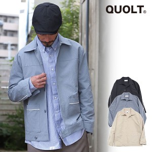 2024 春 先行予約 2月上旬〜中旬入荷予定 QUOLT クオルト WEISS JKT メンズ ジャケット 送料無料 キャンセル不可 atfjkt