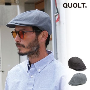 2024 春 先行予約 2月上旬〜中旬入荷予定 QUOLT クオルト MOLE-HUNT CAP メンズ ハンチング キャンセル不可 atfcap