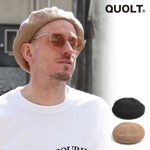 QUOLT クオルト KNIT BERET メンズ ベレー帽 atfcap