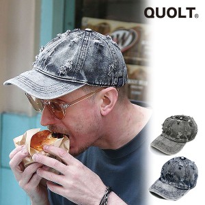 2024 HIGH SUMMER 先行予約 6月上旬〜中旬入荷予定 QUOLT クオルト WORN CAP メンズ キャップ キャンセル不可 atfcap