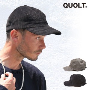 QUOLT クオルト CORDUROY CAP メンズ キャップ atfcap