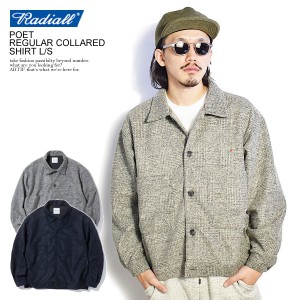 40％OFF SALE セール RADIALL ラディアル POET - REGULAR COLLARED SHIRT L/S  送料無料 atfjkt