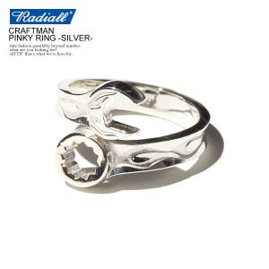 RADIALL ラディアル CRAFTMAN - PINKY RING -SILVER- radiall メンズ リング ピンキーリング 送料無料 ストリート atfacc