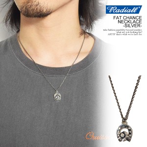 RADIALL ラディアル FAT CHANCE - NECKLACE -SILVER- radiall メンズ ネックレス チャームネックレス 925シルバー 送料無料 atfacc