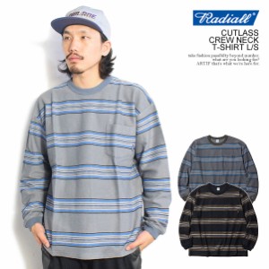 20％OFF SALE セール RADIALL ラディアル CUTLASS - CREW NECK T-SHIRT L/S radiall メンズ Tシャツ ロンT ボーダー 送料無料 atftps