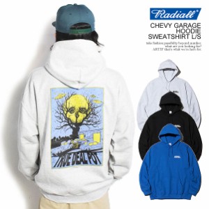 20％OFF SALE セール RADIALL ラディアル CHEVY GARAGE - HOODIE SWEATSHIRT L/S メンズ パーカー HIROTTON コラボ 送料無料 atftps