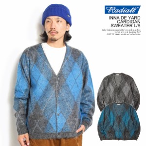 20％OFF SALE セール RADIALL ラディアル INNA DE YARD - CARDIGAN SWEATER L/S radiall メンズ カーディガン モヘアカーディガン 送料無