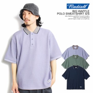 30％OFF SALE セール RADIALL ラディアル BIG WAFFLE - POLO SWEATSHIRT S/S  atftps