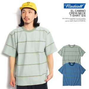 30％OFF SALE セール RADIALL ラディアル EL CAMINO - CREW NECK T-SHIRT S/S radiall メンズ Tシャツ 半袖 ボーダー 送料無料 atftps