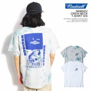 20％OFF SALE セール RADIALL ラディアル NAMAZU - CREW NECK T-SHIRT S/S radiall メンズ Tシャツ 半袖 SPOT HIROTTON コラボ atftps