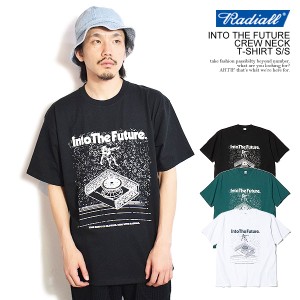 RADIALL ラディアル INTO THE FUTURE - CREW NECK T-SHIRT S/S radiall メンズ Tシャツ 半袖 クルーネック ストリート atftps