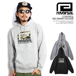 30％OFF SALE セール reversal リバーサル CONTROL BIG MARK HOODIE メンズ パーカー プルオーバー rvddw 送料無料 ストリート atftps