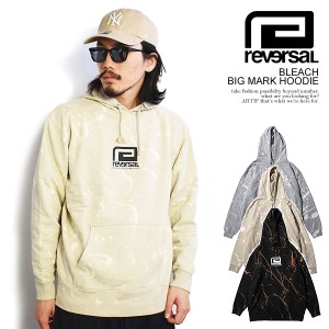 30％OFF SALE セール reversal リバーサル BLEACH BIG MARK HOODIE メンズ パーカー プルオーバー ブリーチ加工 rvddw 送料無料 ストリー