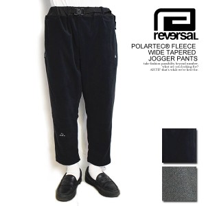 30％OFF SALE セール reversal リバーサル POLARTEC? FLEECE WIDE TAPERED JOGGER PANTS パンツ ジョガーパンツ atfpts