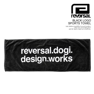 reversal リバーサル BLACK LOGO SPORTS TOWEL メンズ タオル スポーツタオル ストリート rvddw atfacc