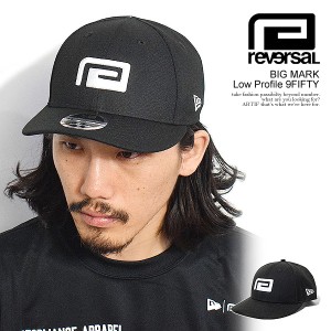 reversal リバーサル BIG MARK Low Profile 9FIFTY メンズ キャップ 6パネルキャップ NEWERA コラボ 送料無料 ストリート  rvddw atfcap