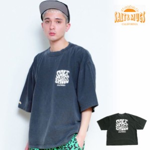 SALT&MUGS ソルトアンドマグス Psyche Logo Loose Big Tee メンズ Tシャツ 半袖 半袖Tシャツ ワイドシルエット ストリート atftps