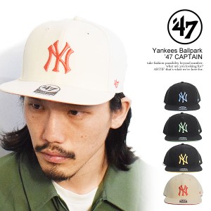 '47 フォーティーセブン Yankees Ballpark ’47 CAPTAIN メンズ キャップ ベースボールキャップ ヤンキース シュアショット atfcap