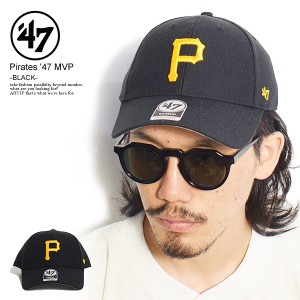 '47 フォーティーセブン Pirates '47 MVP Black メンズ キャップ 帽子 パイレーツ ストリート atfcap