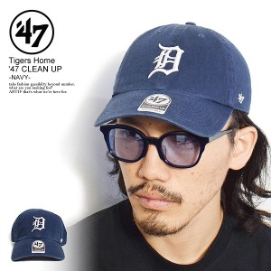 '47 フォーティーセブン Tigers Home ’47 CLEAN UP Navy メンズ キャップ 帽子 タイガース ストリート atfcap