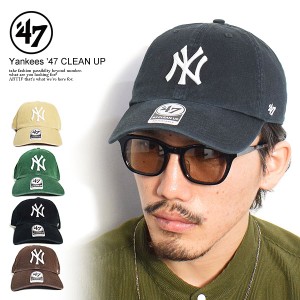 '47 フォーティーセブン Yankees Home '47 CLEAN UP メンズ キャップ 帽子 ヤンキース '47 クリーンナップ ストリート atfcap