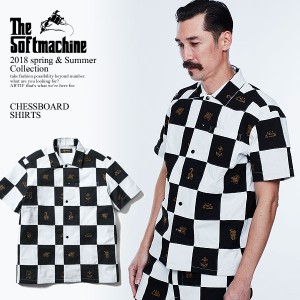 60％OFF SALE セール SOFTMACHINE ソフトマシーン CHESSBOARD SHIRTS メンズ シャツ 送料無料 atftps