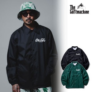 2024 春夏 先行予約 2月〜3月入荷予定 SOFTMACHINE ソフトマシーン C/S JK(COACH JACKET) メンズ ジャケット 送料無料 atfjkt