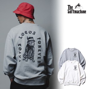 2024 春夏 先行予約 2月〜3月入荷予定 SOFTMACHINE ソフトマシーン VATOS LOCOS SWEAT(CREW NECK SWEAT) メンズ スウェット atftps