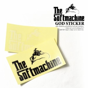 SOFTMACHINE ソフトマシーン GOD STICKER メンズ ステッカー ストリート atfacc