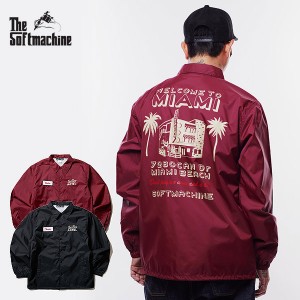 30％OFF SALE セール SOFTMACHINE ソフトマシーン MOTEL JK(COACH JACKET) メンズ ジャケット コーチジャケット 送料無料 atfjkt