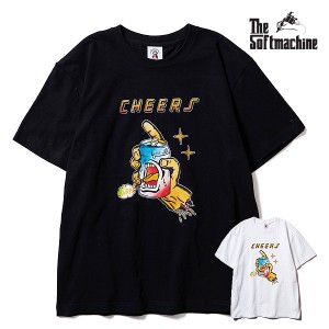 2024 夏 先行予約 7月〜8月入荷予定 SOFTMACHINE ソフトマシーン CHEERS-T(T-SHIRTS) メンズ Tシャツ キャンセル不可 atftps