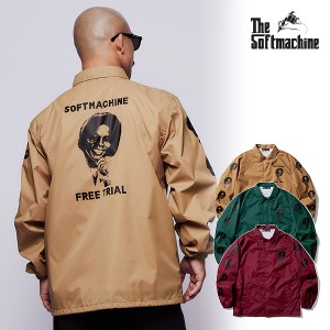 2024 夏 先行予約 8月〜9月入荷予定 SOFTMACHINE ソフトマシーン SOUL MAN JK(COACH JACKET) メンズ ジャケット 送料無料 atfjkt