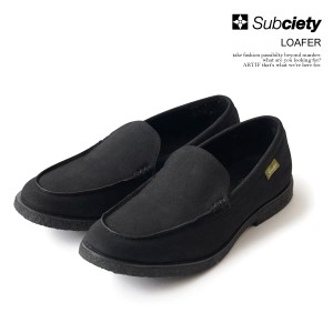 SUBCIETY サブサエティ LOAFER メンズ ローファー シューズ 靴 フットウェア フェイクスウェード 送料無料 ストリート atfacc