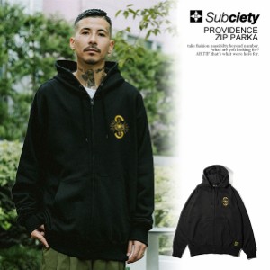 SUBCIETY サブサエティ PROVIDENCE ZIP PARKA subciety メンズ パーカー スウェット ジップパーカー 送料無料 ストリート atftps