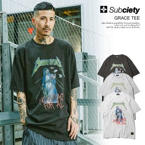 SUBCIETY サブサエティ GRACE TEE subciety メンズ Tシャツ 半袖 半袖TEE ストリート atftps