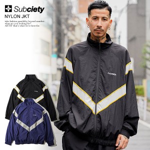 40％OFF SALE セール SUBCIETY サブサエティ NYLON JKT subciety メンズ ジャケット ナイロンジャケット 送料無料 ストリート atfjkt