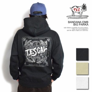 The Endless Summer エンドレスサマー TES BANDANA EMB BIG PARKA メンズ パーカー プルオーバー 送料無料 atftps