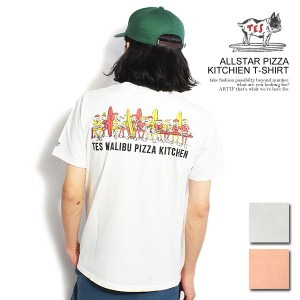 The Endless Summer エンドレスサマー TES ALLSTAR PIZZA KITCHIEN T-SHIRT メンズ Tシャツ 半袖 TES USコットン ストリート atftps