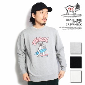 The Endless Summer エンドレスサマー TES SKATE BUHI SWEAT CREW NECK メンズ スウェット トレーナー クルーネック atftps