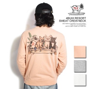 The Endless Summer エンドレスサマー TES 4BUHI RESORT SWEAT CREW NECK メンズ スウェット トレーナー クルーネック 送料無料 atftps