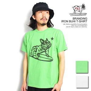 The Endless Summer エンドレスサマー TES BRANDING IRON BUHI T-SHIRT メンズ Tシャツ 半袖 TES USコットン ストリート atftps