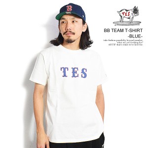 The Endless Summer エンドレスサマー TES BB TEAM T-SHIRT -BLUE- メンズ Tシャツ 半袖 TES USコットン ストリート atftps