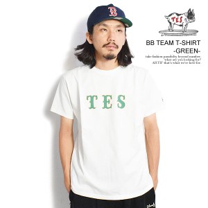 The Endless Summer エンドレスサマー TES BB TEAM T-SHIRT -GREEN- メンズ Tシャツ 半袖 TES USコットン ストリート atftps
