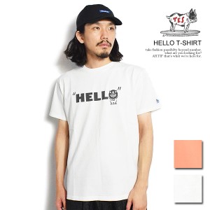 The Endless Summer エンドレスサマー TES HELLO T-SHIRT メンズ Tシャツ 半袖 TES USコットン ストリート atftps